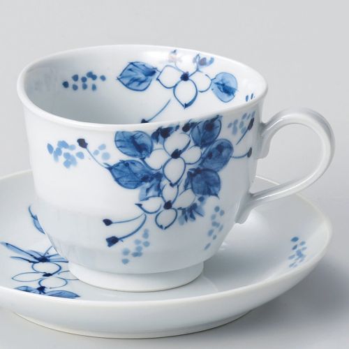 手描小花コーヒー碗 (碗のみ)φ8.9×7cm(230cc) 609-078/業務用/新品/小物送料対象商品