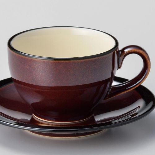 BlackRustチャコール丸コーヒー碗 (碗のみ)φ9.3×6.3cm(230cc) 612-258 (5個入) /業務用/新品/小物送料対象商品