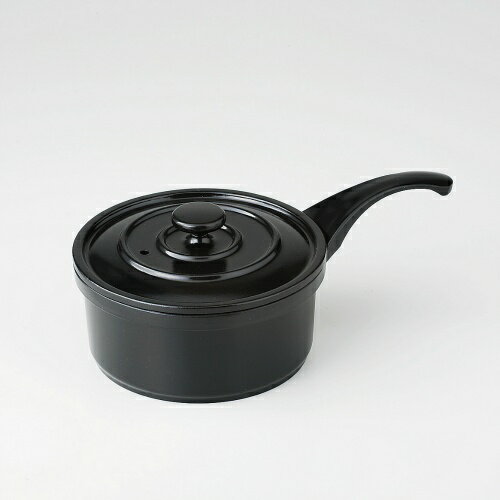 ミニココアルミ 柄付12cm BK ココット/小物送料対象商品