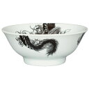 【イングレーズ昇龍黒 丸反7寸丼 10個入 】業務用/新品/小物送料対象商品