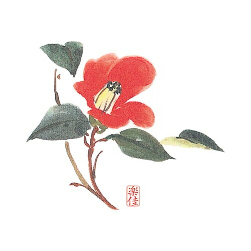 耐油懐敷 18角 椿(1000枚入)/業務用/新品/小物送料対象商品