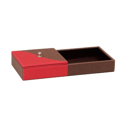 スキン&アクセサリーケース MM-F&K/ブラウン&レッド/業務用/新品/小物送料対象商品 スキン&アクセサリーケース MM-F&K/ブラウン&レッド/業務用/新品/小物送料対象商品