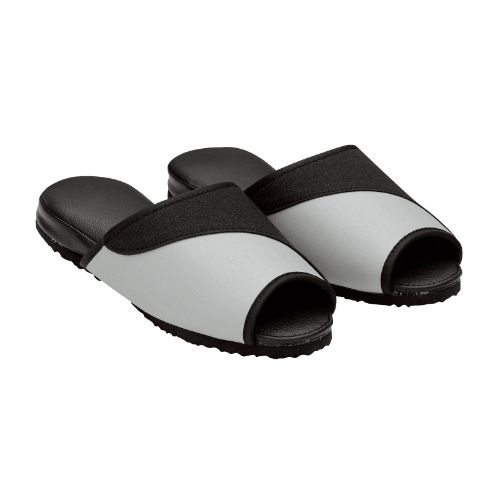 スリッパ MM-S/ブラック&シルバー/業務用/新品/小物送料対象商品