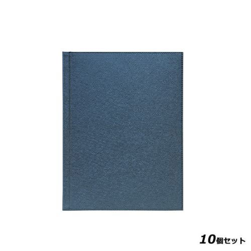 【10セット】合皮製レールメニュー(A4) TF-101/ブルー /業務用/新品/送料無料