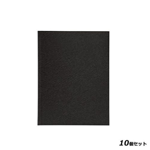 【お得なセット商品】【送料無料】合皮製レールメニュー(A4) TF-101/ブラック/業務用/新品