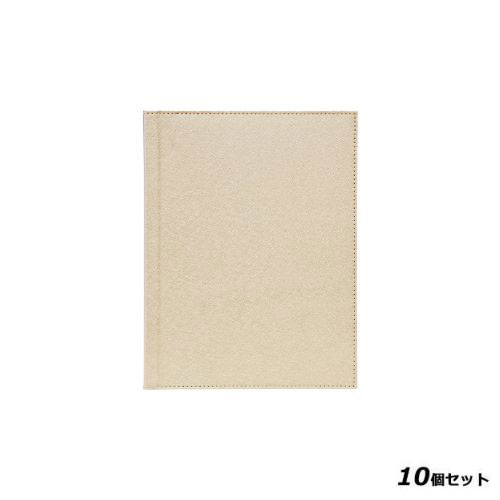 【10セット】合皮製レールメニュー(B5) TF-102/シャンパンゴールド /業務用/新品/送料無料