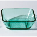 メラミン食器 カラーリップル 角小鉢 グリーン/業務用/新品/小物送料対象商品