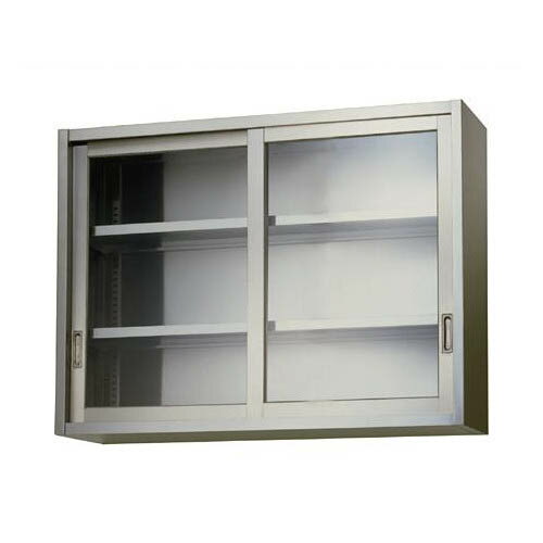 AS-1800G-750【東製作所】吊戸棚 ガラス戸 幅1800×奥行350×高さ750mm【業務用/新品/送料無料】