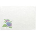 紙)尺3和紙マット(無蛍光雲流和紙)紫陽花(100入)/業務用/新品/小物送料対象商品