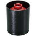 耐A筒型落し蓋箸洗い椀(蓋親) 朱/黒内黒/業務用/新品/小物送料対象商品