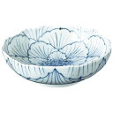 木甲多用鉢染付花紋/業務用/新品/小物送料対象商品