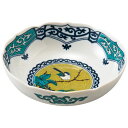 14cm丸鉢 染付間取吉田屋風花鳥/業務用/新品/小物送料対象商品