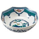 20cm八角鉢 染付宝紋花鳥/業務用/新品/小物送料対象商品