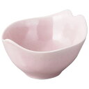 ピンク釉桜型小付/業務用/新品/小物送料対象商品