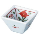 有彩万歴四角小付 小/業務用/新品/小物送料対象商品