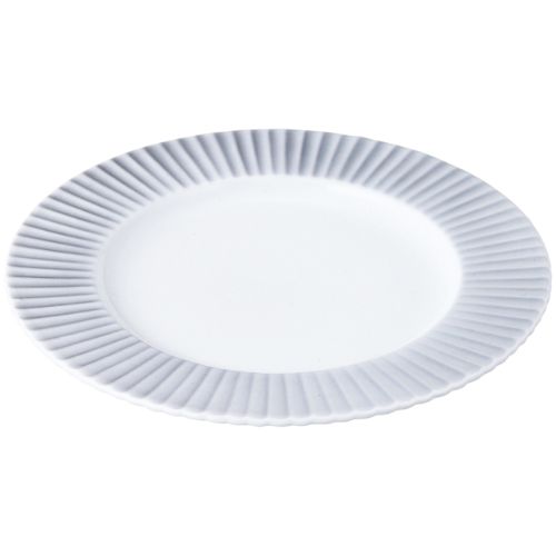 グレー菊割7寸皿/業務用/新品/小物送料対象商品