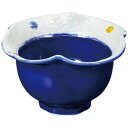 有田焼 瑠璃釉水玉花渕中付/業務用/新品/小物送料対象商品