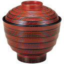 積楽ロクロ目椀(蓋親) 根来/業務用/新品/小物送料対象商品