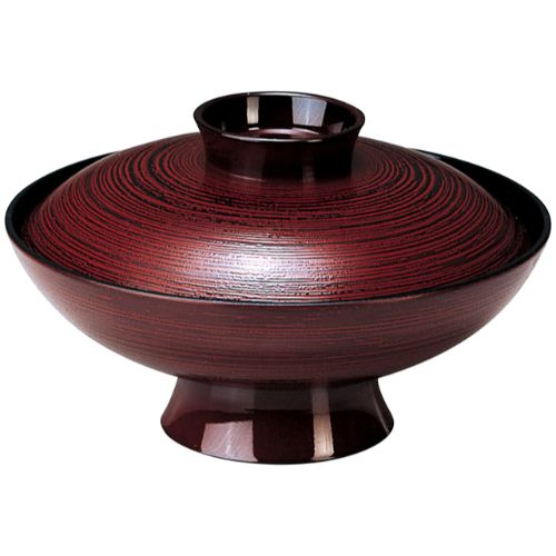 5.5寸小槌煮物椀 溜刷毛目/業務用/新品/小物送料対象商品