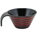 耐Aトッティーリップル椀 研出曙内黒/業務用/新品/小物送料対象商品