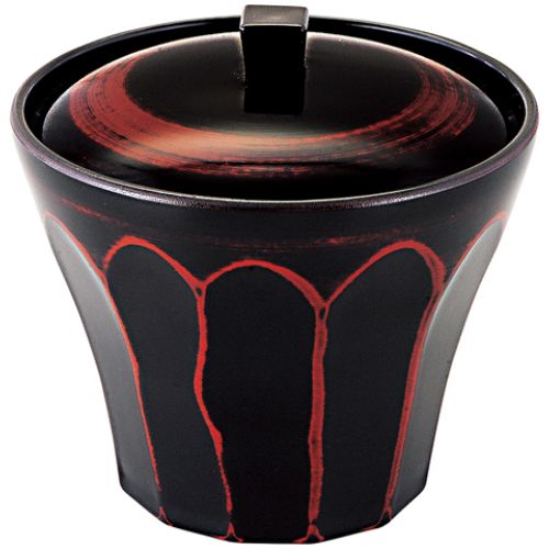 TA3.1寸荒彫小町カップ(蓋親)曙内黒/業務用/新品/小物送料対象商品