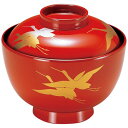 TA3.8寸高仙才椀 朱内黒飛鶴/業務用/新品/小物送料対象商品