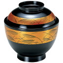 TA3.5寸玉子椀 黒金帯ススキ/業務用/新品/小物送料対象商品