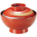 A4寸開き仙才椀 朱カスリ/業務用/新品/小物送料対象商品