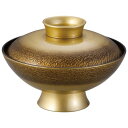 TA4寸小槌吸物椀 絞り墨入れ金内黒/業務用/新品/小物送料対象商品