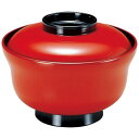 TA4.5寸かすみ椀 朱ツバ黒/業務用/新品/小物送料対象商品(3)