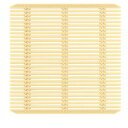 130正角強化PP竹ス クリーム 130mm角 10入/業務用/新品