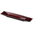 尺5長角舟型盛器溜毘沙門天裏黒/業務用/新品/小物送料対象商品