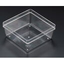 6寸用PC仕切 Bタイプ (四ツ用)透明(1/4)/業務用/新品/小物送料対象商品