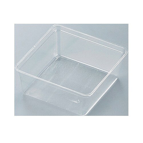 7寸用ワンウェー仕切 四ツ用 透明100入/業務用/新品/小物送料対象商品