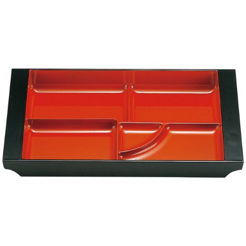 舟型ランチプレート朱天黒/業務用/...