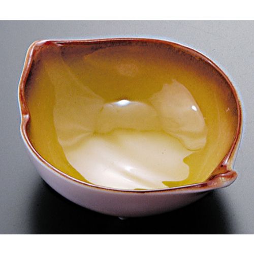 ABS葉小鉢 織部塗り/業務用/新品/小物送料対象商品