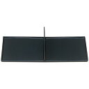 1/2松花堂用底板付仕切 黒塗/業務用/新品/小物送料対象商品(3)