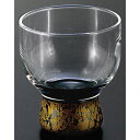 冷酒グラス 黒金ちらし/業務用/新品/小物送料対象商品