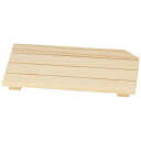 6.6寸長角そば箱用木製目皿/業務用/新品/小物送料対象商品
