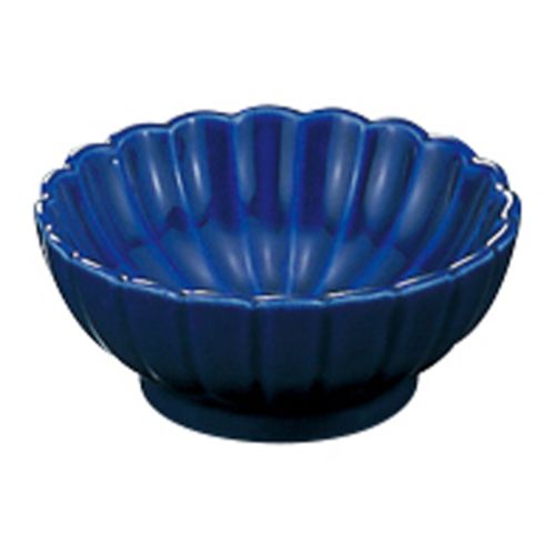 陶器 菊鉢(中)瑠璃/業務用/新品/小物送料対象商品
