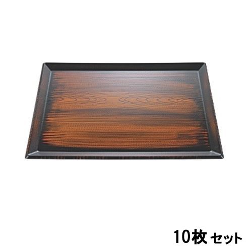 【お得なセット商品】お盆 長手利休盆栃塗SL尺1 /業務用/新品/小物送料対象商品