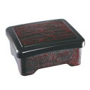 丼重 光月丼重油彩漆刻塗内朱 /業務用/新品/小物送料対象商品