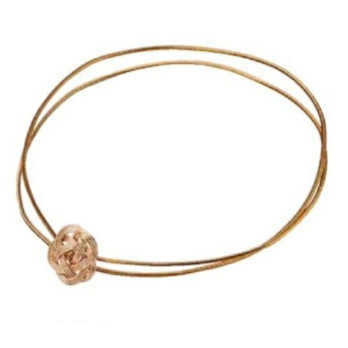 ゴールドゴム 水引梅飾り 50本/業務用/新品/小物送料対象商品