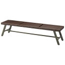 ベンチ CORSICA BENCH コルシカベンチ1800 CHERRY(チェリー) 幅1800×奥行400×高さ420/業務用/新品/送料無料