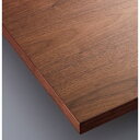 CHERRY(チェリーレスタリア) テーブル天板 ウォールナット突板・木縁巻き ストレートタイプ 幅1300×奥行500mm/業務用/新品