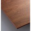 CHERRY(チェリーレスタリア) テーブル天板 ウォールナット突板・木縁巻き 船底タイプ 幅800×奥行500mm/業務用/新品