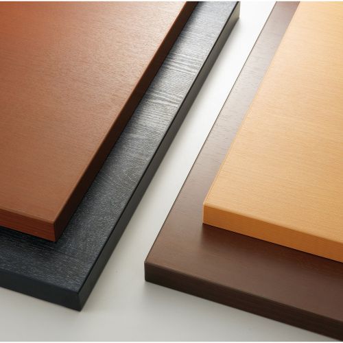 CHERRY 天板 メラミン化粧板・ABS樹脂エッジ2 フラッシュ構造 直径1100mm/業務用/新品/送料無料