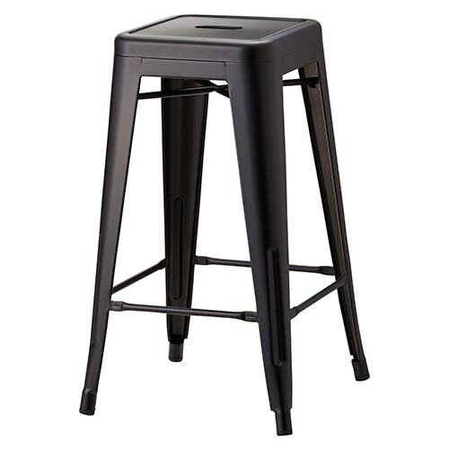 スタンドチェア マルセイユハイスツール Quon(クオン) 幅400×奥行400×高さ660(mm)/...