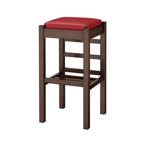 業務用椅子 marukatsu(丸勝) 葛城D(ダークブラウン)スタンド椅子/業務用/新品/送料無料
