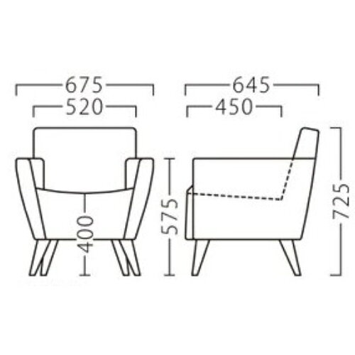 業務用椅子【プロシード】ウエストイスBR 11760-A 幅675×奥行645×高さ725 シート高400(mm)/業務用/新品/送料無料 [3]
